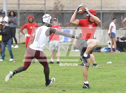 Thumbnail 1 in Mater Dei vs. Alemany (Battle at the Beach 7x7) photogallery.