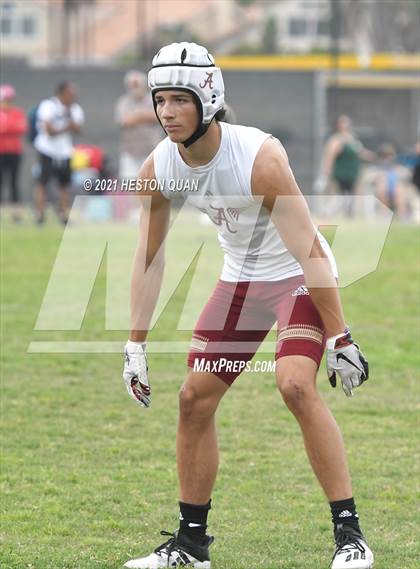 Thumbnail 1 in Mater Dei vs. Alemany (Battle at the Beach 7x7) photogallery.