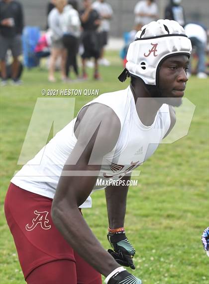 Thumbnail 2 in Mater Dei vs. Alemany (Battle at the Beach 7x7) photogallery.