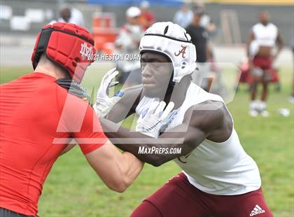 Thumbnail 1 in Mater Dei vs. Alemany (Battle at the Beach 7x7) photogallery.