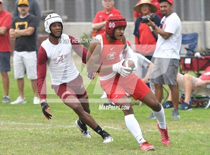 Thumbnail 3 in Mater Dei vs. Alemany (Battle at the Beach 7x7) photogallery.