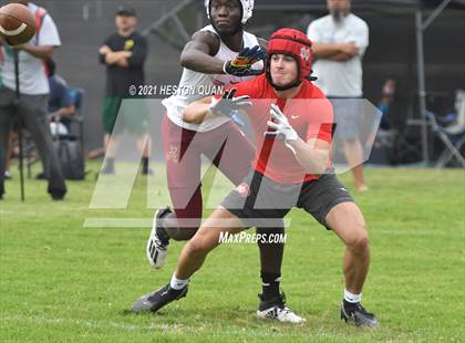Thumbnail 2 in Mater Dei vs. Alemany (Battle at the Beach 7x7) photogallery.