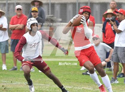 Thumbnail 1 in Mater Dei vs. Alemany (Battle at the Beach 7x7) photogallery.