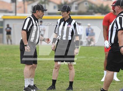 Thumbnail 3 in Mater Dei vs. Alemany (Battle at the Beach 7x7) photogallery.