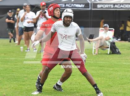 Thumbnail 1 in Mater Dei vs. Alemany (Battle at the Beach 7x7) photogallery.