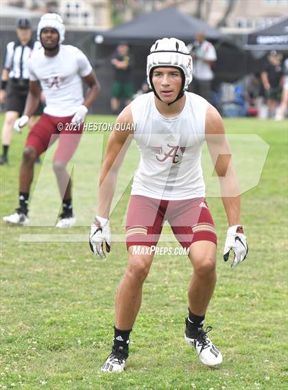 Thumbnail 2 in Mater Dei vs. Alemany (Battle at the Beach 7x7) photogallery.