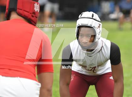 Thumbnail 3 in Mater Dei vs. Alemany (Battle at the Beach 7x7) photogallery.