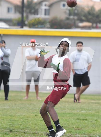 Thumbnail 1 in Mater Dei vs. Alemany (Battle at the Beach 7x7) photogallery.