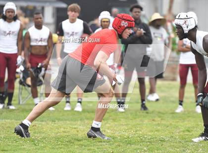 Thumbnail 2 in Mater Dei vs. Alemany (Battle at the Beach 7x7) photogallery.