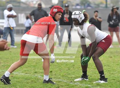 Thumbnail 1 in Mater Dei vs. Alemany (Battle at the Beach 7x7) photogallery.