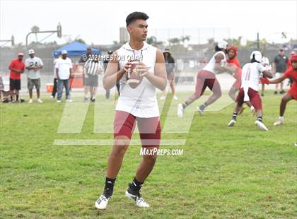 Thumbnail 3 in Mater Dei vs. Alemany (Battle at the Beach 7x7) photogallery.