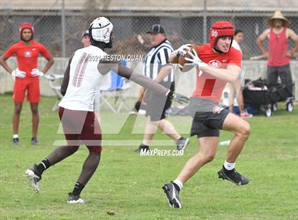 Thumbnail 2 in Mater Dei vs. Alemany (Battle at the Beach 7x7) photogallery.