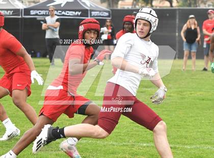 Thumbnail 2 in Mater Dei vs. Alemany (Battle at the Beach 7x7) photogallery.