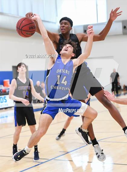 Thumbnail 3 in Desert Christian vs. Phoenix Country Day (PCDS Desert Classic) photogallery.