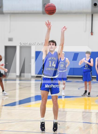 Thumbnail 2 in Desert Christian vs. Phoenix Country Day (PCDS Desert Classic) photogallery.
