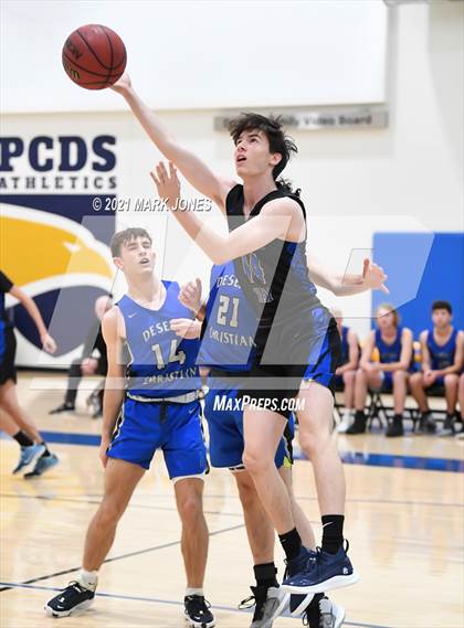Thumbnail 2 in Desert Christian vs. Phoenix Country Day (PCDS Desert Classic) photogallery.