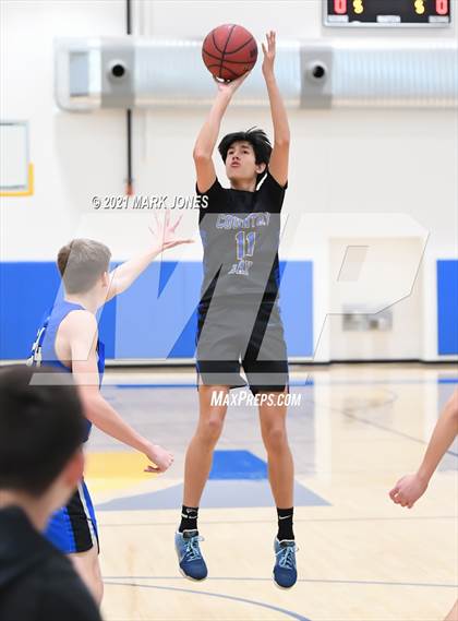 Thumbnail 3 in Desert Christian vs. Phoenix Country Day (PCDS Desert Classic) photogallery.