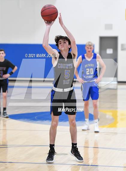 Thumbnail 3 in Desert Christian vs. Phoenix Country Day (PCDS Desert Classic) photogallery.