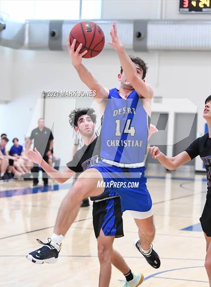 Thumbnail 3 in Desert Christian vs. Phoenix Country Day (PCDS Desert Classic) photogallery.