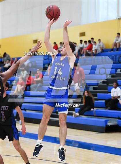 Thumbnail 1 in Desert Christian vs. Phoenix Country Day (PCDS Desert Classic) photogallery.