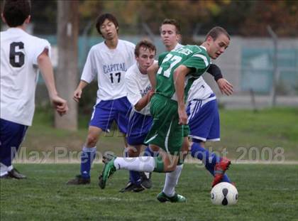Thumbnail 2 in Mariposa County @ Capital Christian (CIF SJS Playoffs) photogallery.