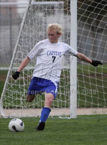Thumbnail 3 in Mariposa County @ Capital Christian (CIF SJS Playoffs) photogallery.