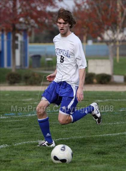 Thumbnail 1 in Mariposa County @ Capital Christian (CIF SJS Playoffs) photogallery.