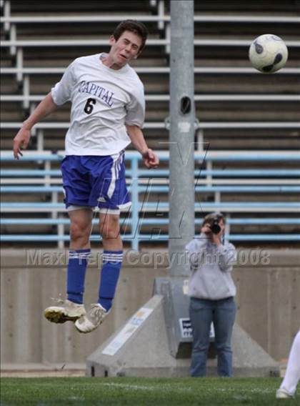 Thumbnail 3 in Mariposa County @ Capital Christian (CIF SJS Playoffs) photogallery.