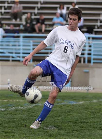 Thumbnail 1 in Mariposa County @ Capital Christian (CIF SJS Playoffs) photogallery.