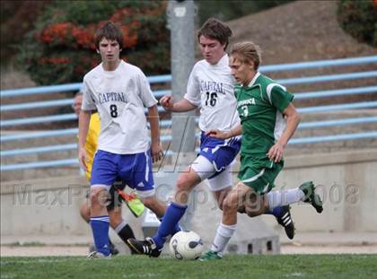 Thumbnail 3 in Mariposa County @ Capital Christian (CIF SJS Playoffs) photogallery.
