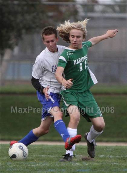 Thumbnail 2 in Mariposa County @ Capital Christian (CIF SJS Playoffs) photogallery.