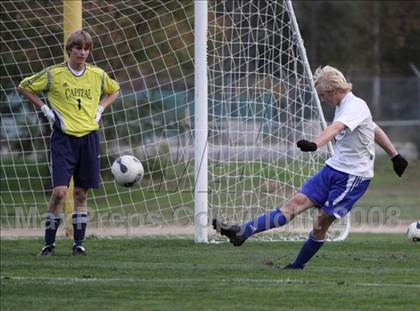 Thumbnail 3 in Mariposa County @ Capital Christian (CIF SJS Playoffs) photogallery.