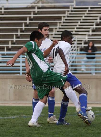 Thumbnail 3 in Mariposa County @ Capital Christian (CIF SJS Playoffs) photogallery.