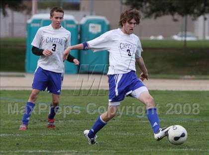 Thumbnail 2 in Mariposa County @ Capital Christian (CIF SJS Playoffs) photogallery.