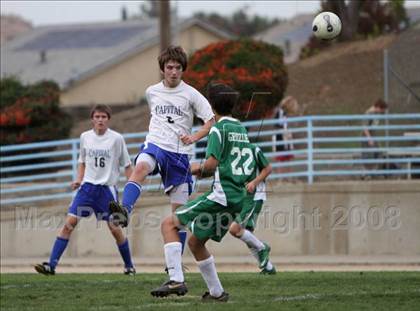 Thumbnail 3 in Mariposa County @ Capital Christian (CIF SJS Playoffs) photogallery.