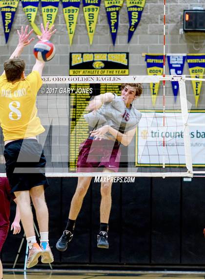 Thumbnail 1 in Whitney vs. Del Oro (CIF SJS D1 Semifinal) photogallery.