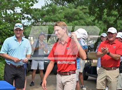 Thumbnail 2 in UIL 6A Golf State Final (Round 2) photogallery.