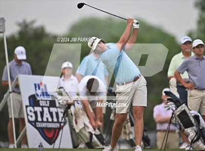 Thumbnail 3 in UIL 6A Golf State Final (Round 2) photogallery.
