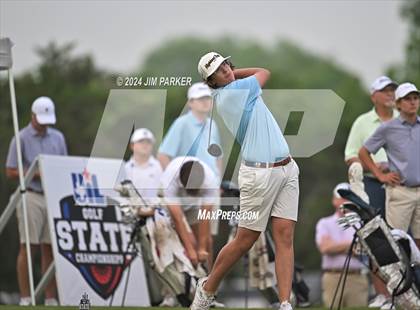 Thumbnail 1 in UIL 6A Golf State Final (Round 2) photogallery.