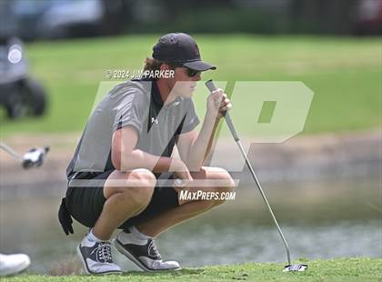 Thumbnail 1 in UIL 6A Golf State Final (Round 2) photogallery.