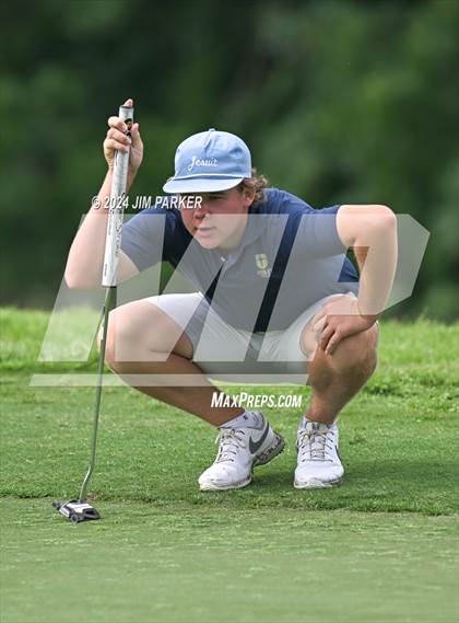 Thumbnail 2 in UIL 6A Golf State Final (Round 2) photogallery.