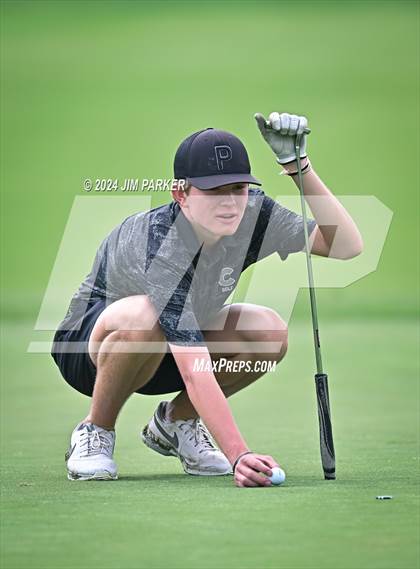 Thumbnail 2 in UIL 6A Golf State Final (Round 2) photogallery.