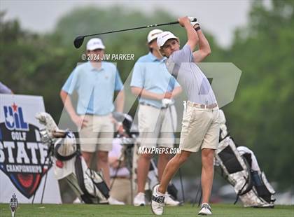 Thumbnail 1 in UIL 6A Golf State Final (Round 2) photogallery.
