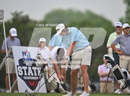 Thumbnail 1 in UIL 6A Golf State Final (Round 2) photogallery.