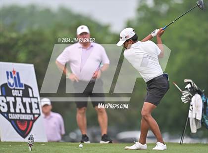 Thumbnail 1 in UIL 6A Golf State Final (Round 2) photogallery.