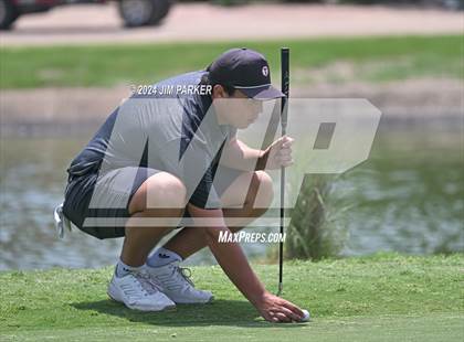 Thumbnail 2 in UIL 6A Golf State Final (Round 2) photogallery.