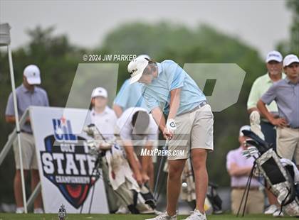 Thumbnail 2 in UIL 6A Golf State Final (Round 2) photogallery.