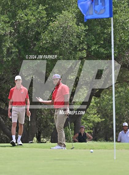 Thumbnail 1 in UIL 6A Golf State Final (Round 2) photogallery.