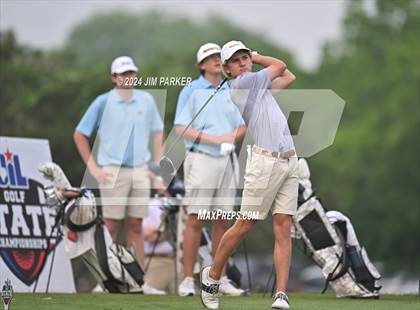 Thumbnail 2 in UIL 6A Golf State Final (Round 2) photogallery.