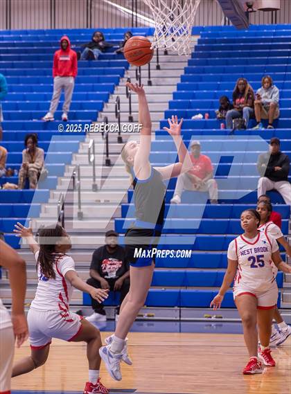 Thumbnail 3 in West Brook vs Friendswood (UIL 5A D1 Basketball Bi-District) photogallery.